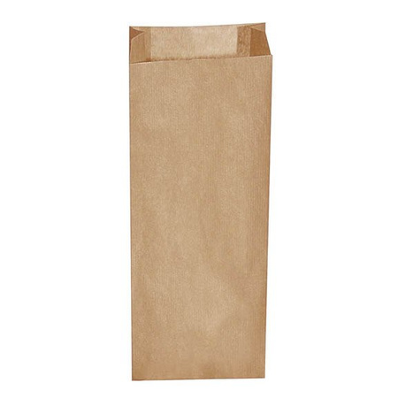 Kraftpapiertüte, 3,0 kg, 15+7 x 42 cm, 500 Stück