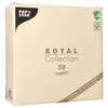 Servietten Royal Collection, champagnerfarben, 3W 1/4, 40 x 40 cm, 50 Stück