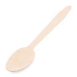 XL-Holzlöffel (breiter) 16,5 cm, 100 Stück