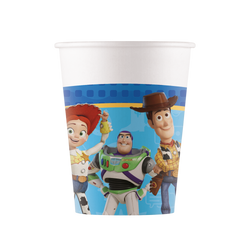Papierbecher „Toy Story“, 200 ml, 8 Stück