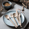 Happy Cutlery Bio-Mehrweglöffel, 18 cm, 60 Stück