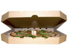 Holzständer für Pizza / Mercedes, 100 Stück