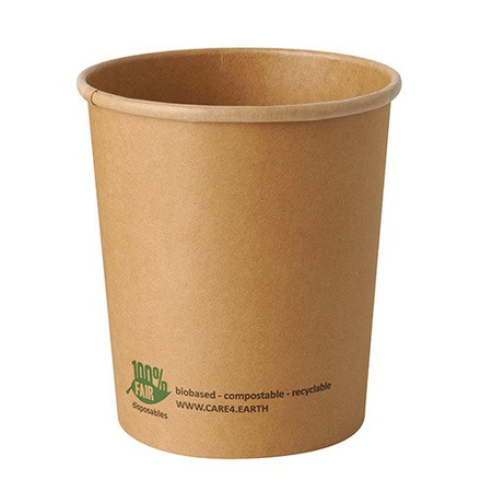 Papiersuppe-Becher 940 ml, Durchmesser 115 mm, Höhe 13 cm, 25 Stück