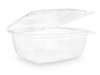 PLA-Behälter mit Deckel, 1500 ml, 20 x 16 x 7,5 cm, 50 Stück