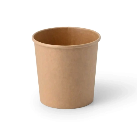Kraftpapier-Eisbecher, 360 ml, Durchmesser 92 mm, 50 Stück