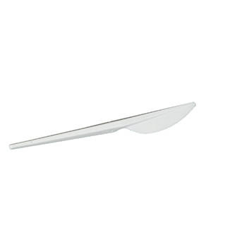 C-PLA-Messer, weiß, 17 cm, 15 Stück