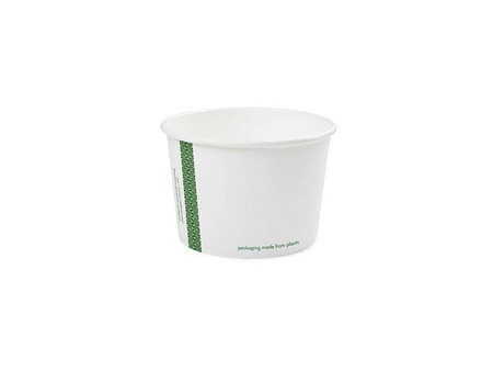 Papierbecher für Suppen und Desserts, 450 ml, Durchmesser 115 mm, 25 Stück