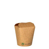 Kraft-Snackbox 230 ml, 7,5 x 6,5 x 5,8 cm, 25 Stück