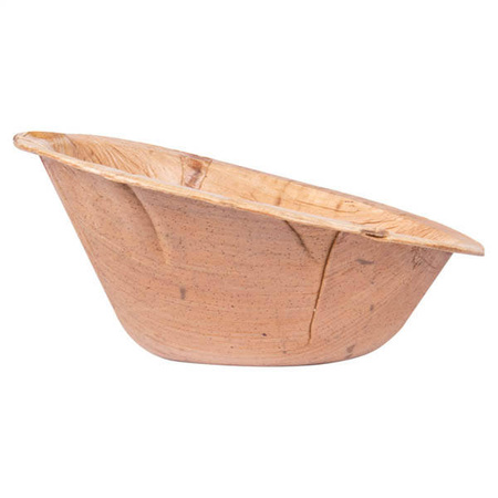 Schälchen aus Palmblättern, 70 ml, 10 x 7,2 x 4,8 cm, 25 Stück