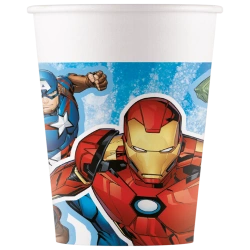 Papierbecher „Avengers“, 200 ml, 8 Stück