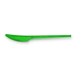 CPLA-Messer, grün, 15,5 cm, 50 Stück