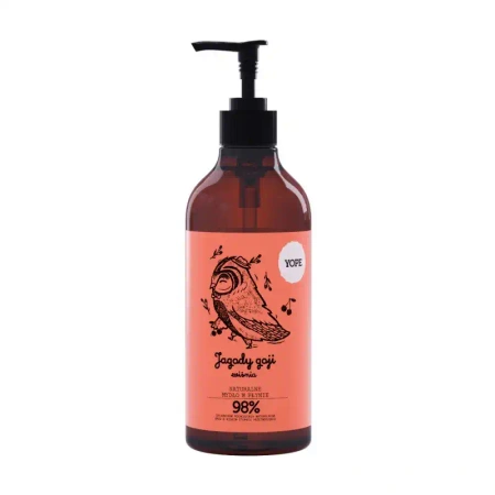Yope Flüssigseife Goji-Beeren & Kirsche 0,5 l, 1 Stück