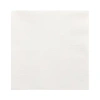 Einlagige weiße Servietten, 1/4, 33 x 33 cm, 100 Stück