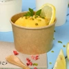 Kraftpapier-Eisbecher, 270 ml, Durchmesser 92 mm, 50 Stück