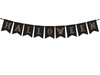 Papierbanner mit Aufschrift „Halloween“, 175 cm, 1 Stk.