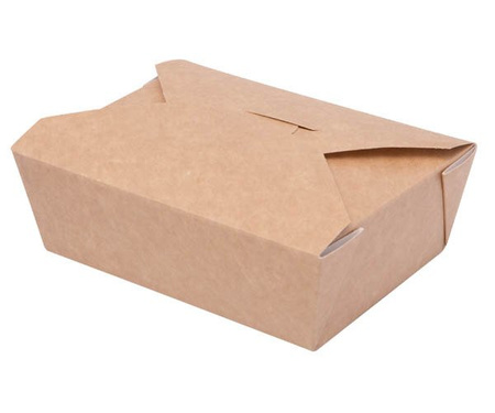 Mittlere Lunchbox, 750 ml, 14 x 10 x 5 cm, 50 Stück