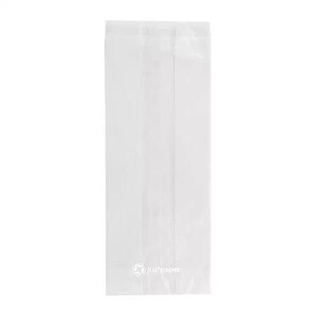 Papier-Faltbeutel, halbtransparent, „Panorama“ 9+6 x 23 cm, 250 Stück