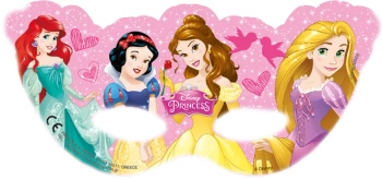 Papiermasken „Disney‑Prinzessinnen“, 6 Stück