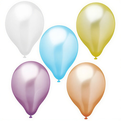 Luftballons „Pearly“ – Mix, 25 cm, 10 Stück