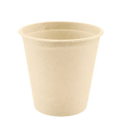 Becher aus Zuckerrohr, 370 ml, Durchmesser 93 mm, 50 Stück