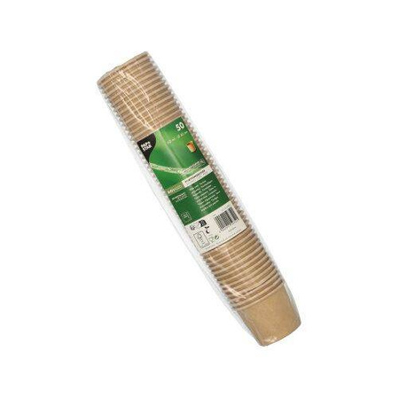 Kraftpapierbecher, 60 ml, 6 x 4,9 cm, 50 Stück