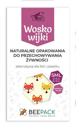 Wachsbecher „Liski“ – Set mit 1 Stück „S“, 1 Stück „M“ und 1 Stück „L“ (3 Stück)