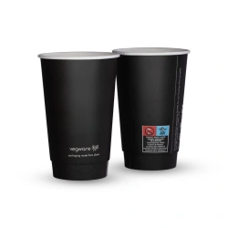 Doppelwandiger Kraftpapierbecher, 350 ml, Durchmesser 90 mm, 25 Stück