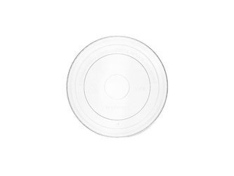 Flacher PLA-Deckel für Behälter mit 90 mm Durchmesser, 50 Stück