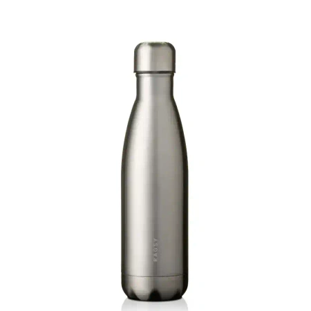 RAGS'y Silver Steel Thermosflasche, 750 ml, 1 Stück