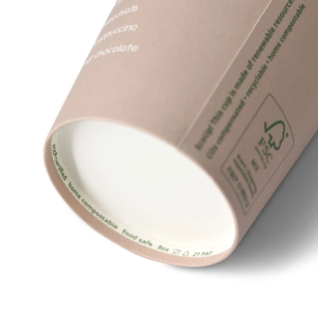 Papierbecher „Coffeebreak“, 250 ml, Durchmesser 80 mm, 50 Stück