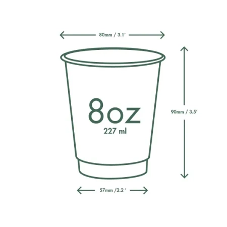 Weihnachts-Pappbecher, 250 ml, Durchmesser 80 mm, 25 Stück