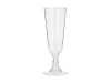 PLA-Champagnergläser, 100 ml, 5,5 x 16 cm, 6 Stück