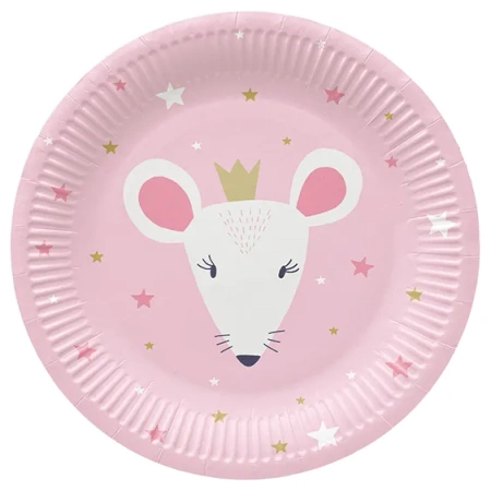 Runder Pappteller „Magical Friends“, Durchmesser 23 cm, 10 Stück