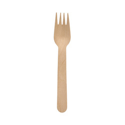 Gewachste Holzgabeln, 16 cm, 100 Stück