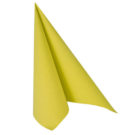 Servietten „Royal Collection“ Limette 1/4 3W 40 x 40 cm, 50 Stück