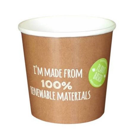 Papiersuppe-Becher, 470 ml, Durchmesser 97 mm, 25 Stück