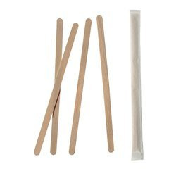 Holzrührstäbchen, 17,8 cm, einzeln verpackt, 1000 Stück