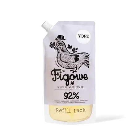 Flüssigseife „Feige“, Nachfüllpackung, Yope, 0,5 l, 1 Stück