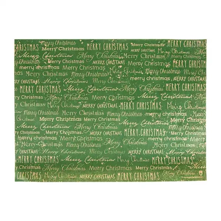 Papiertischsets „Christmas Green“ 31 x 43 cm, 500 Stück