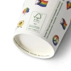 Papierbecher „Pride“, 250 ml, Durchmesser 80 mm, 50 Stück