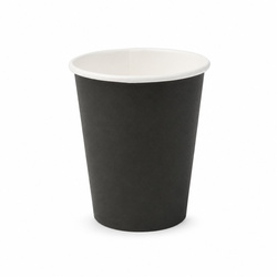 Papierbecher schwarz Dispersion 250 ml, Ø 80 mm 50 Stück.