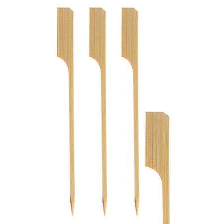Bambus-Snackstäbchen, 21 cm, 250 Stück