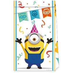 Papiertüten „Minions“ 16 x 22 cm, 4 Stück