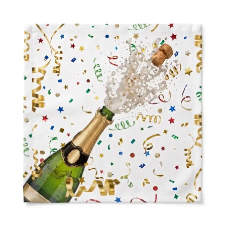 3‑lagige Servietten „Sparkling Celebration“, 33 × 33 cm, 20 Stk.
