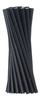 Schwarze Papierstrohhalme, 8/205 mm, 160 Stück