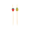 Snack-Stäbchen „Fruit“ 12 cm, 40 Stück