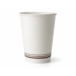 Weißer Papierbecher, 250 ml, 50 Stück
