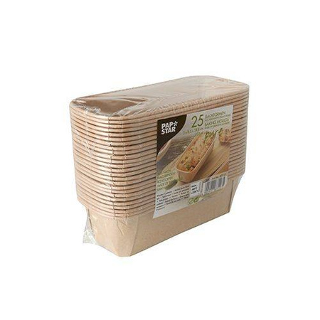 Papierbackform 523 ml, 18,8 x 8,5 x 5 cm, 25 Stück