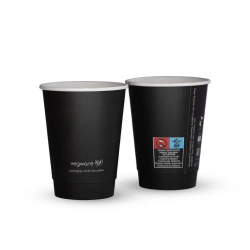 Doppelwandiger Kraftpapierbecher, 350 ml, Durchmesser 90 mm, 25 Stück