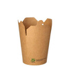 Kraft-Snackbox 470 ml, 9,8 x 8,2 x 7 cm, 25 Stück